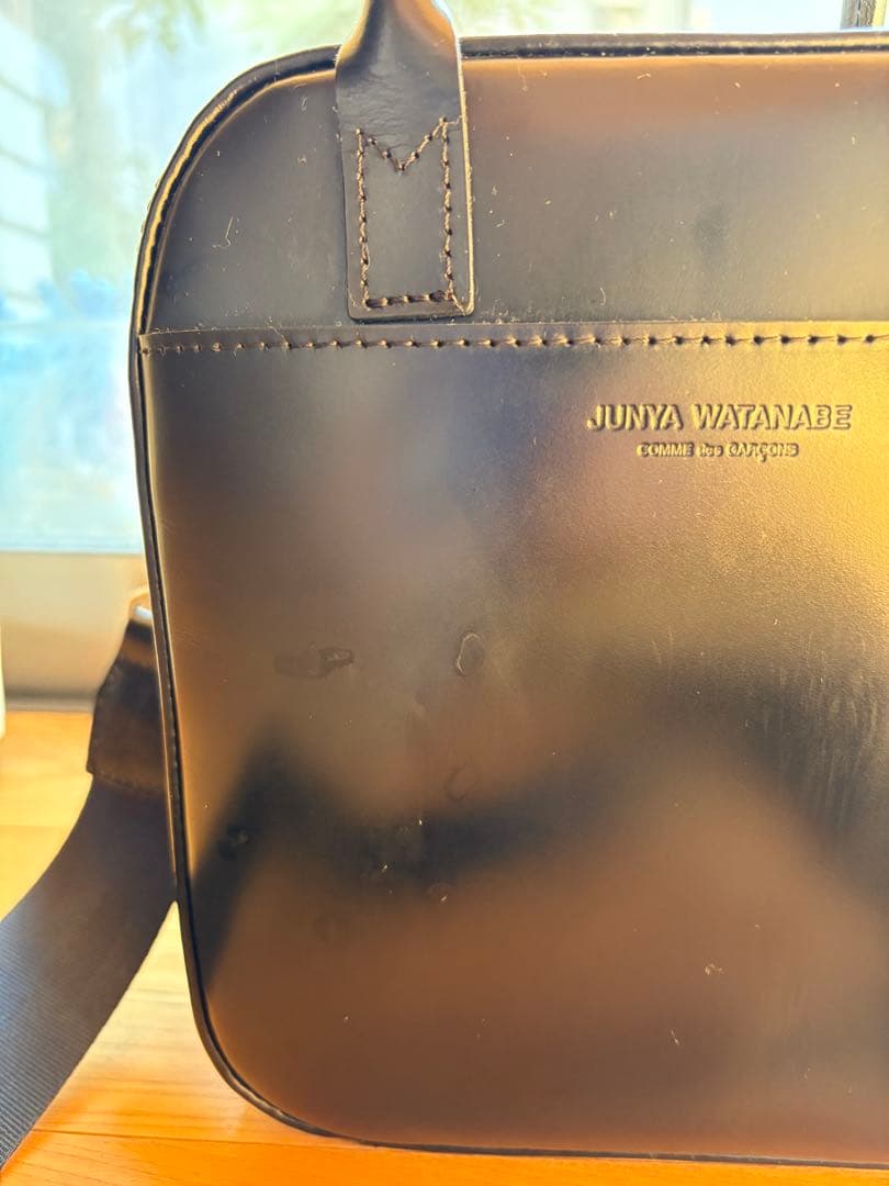 ジュンヤワタナベ 2WAY ハンドバッグ ショルダーバッグ スクエア