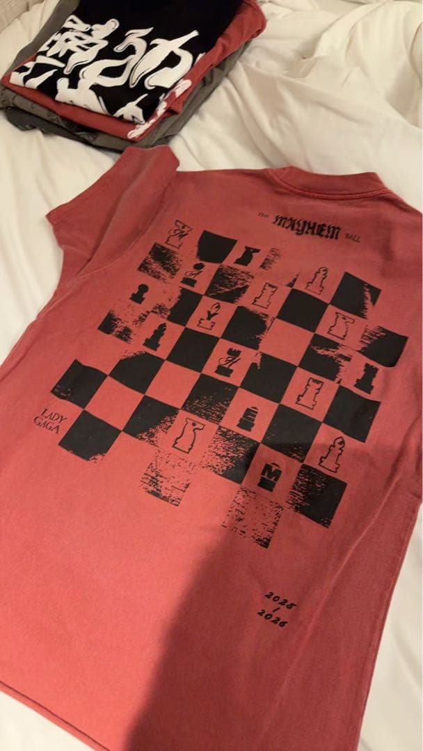 Lady Gaga: The MAYHEM BallTシャツチェスボード