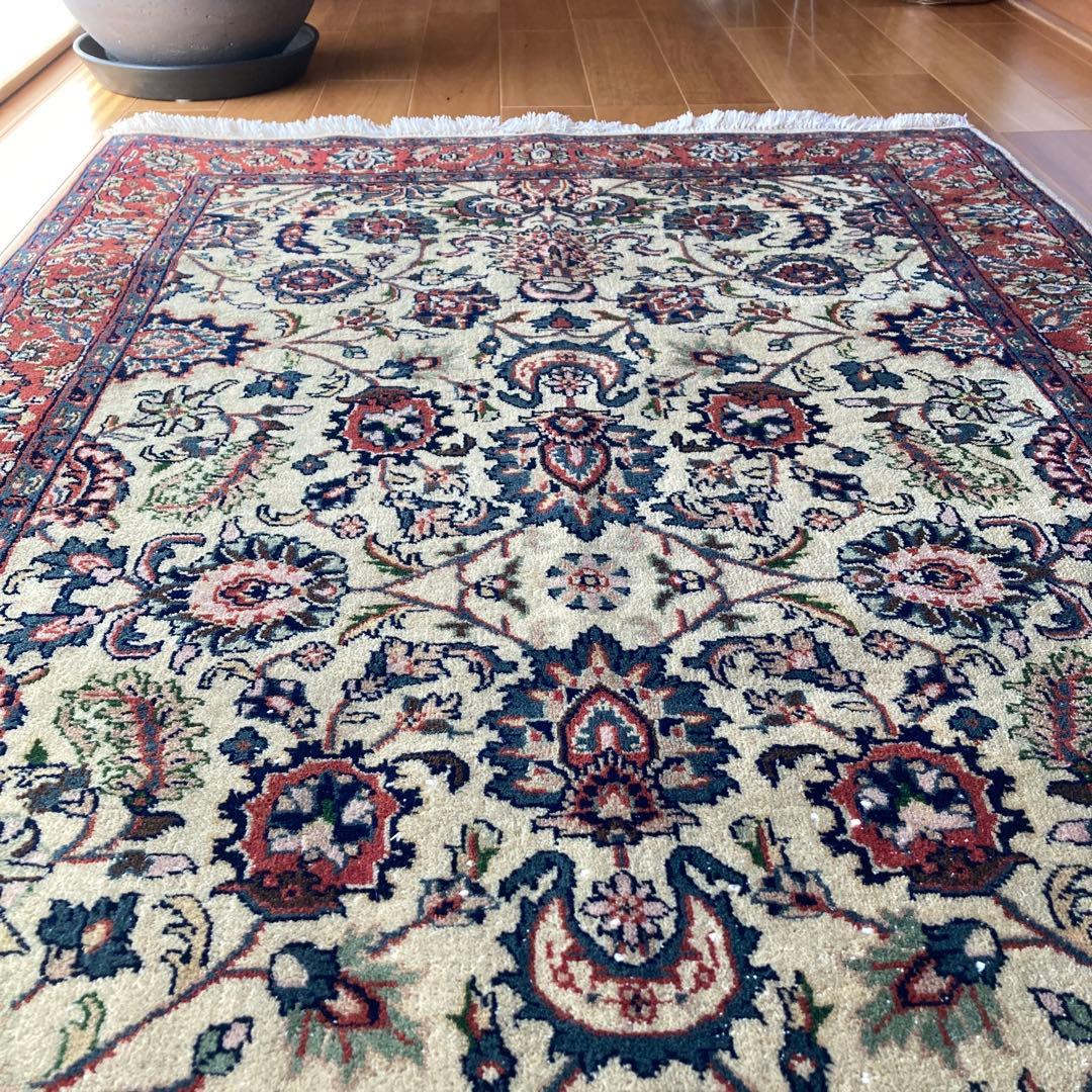 ヴィンテージラグ　トライバルラグ　インド　アグラ