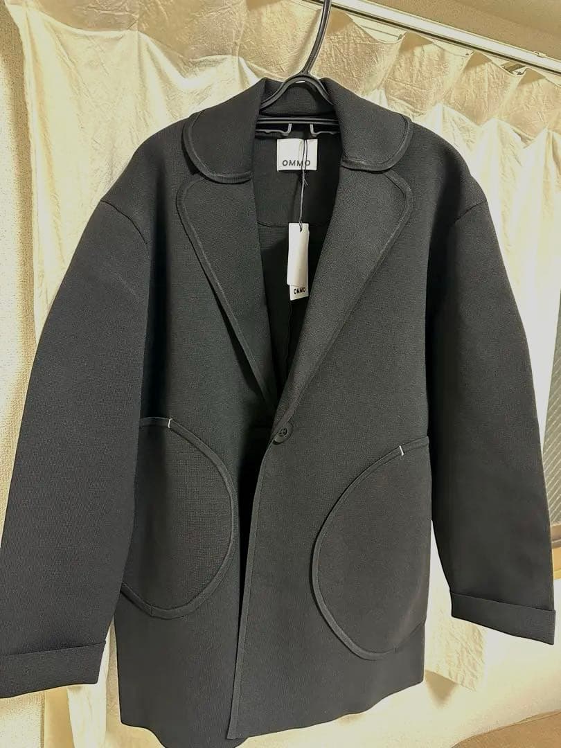 OMMO RANDOM CIRCLE DOCKING KNIT JK アウター