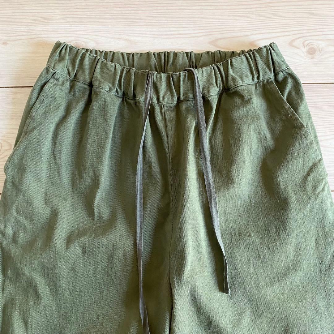 2024年購入 かぐれ コットンストレッチイージーパンツ 日本製 ウエストゴム