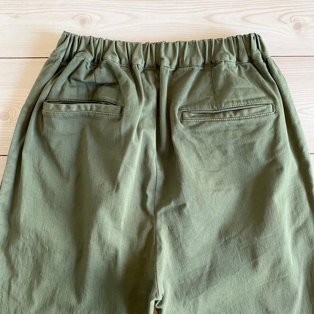 2024年購入 かぐれ コットンストレッチイージーパンツ 日本製 ウエストゴム