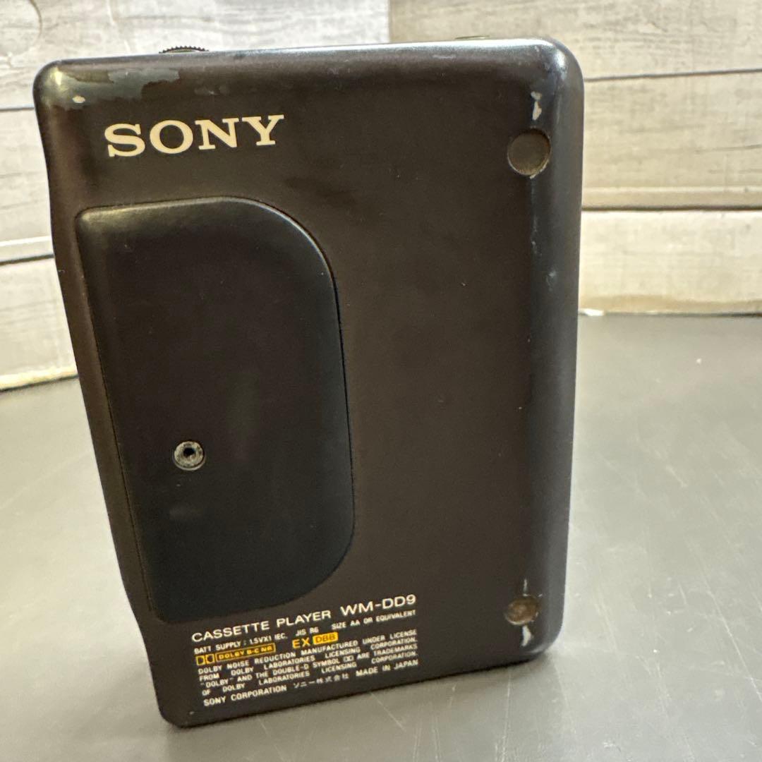 昭和レトロ　SONY カセットウォークマン　WM-DD9