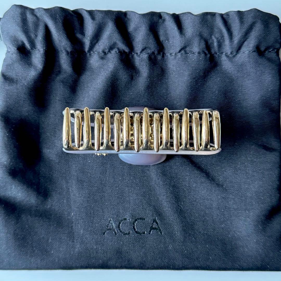 ぱ*だ様 【未使用/証明書有】ACCA バービークリップ ヘアクリップ Mサイズ