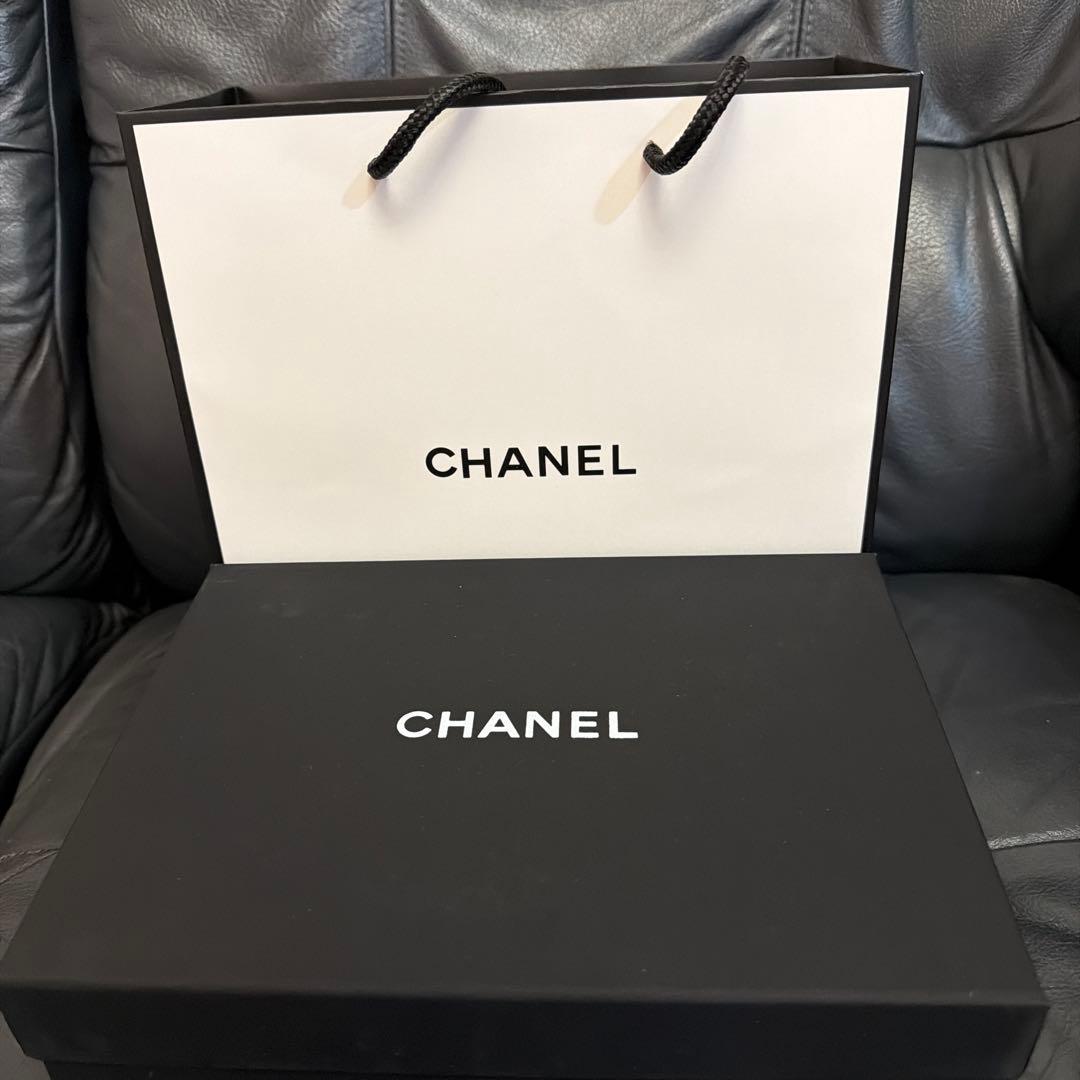 CHANEL シャネル　ベロア　ゴールドチェーン　ポシェット　非売品　ノベルティ