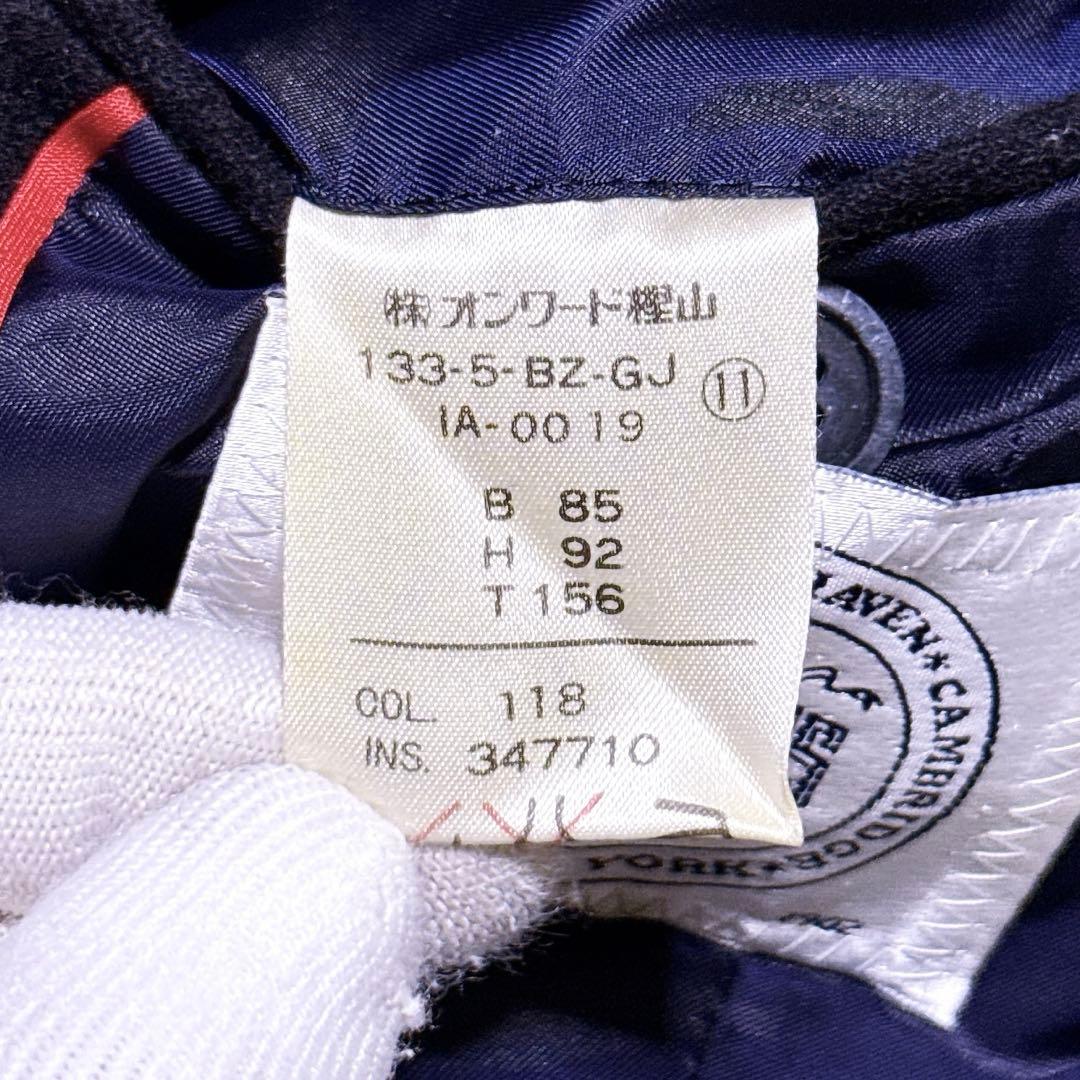 【未使用級】J.PRESS 紺ブレ ダブル 金ボタン 6つボタン メンズ L