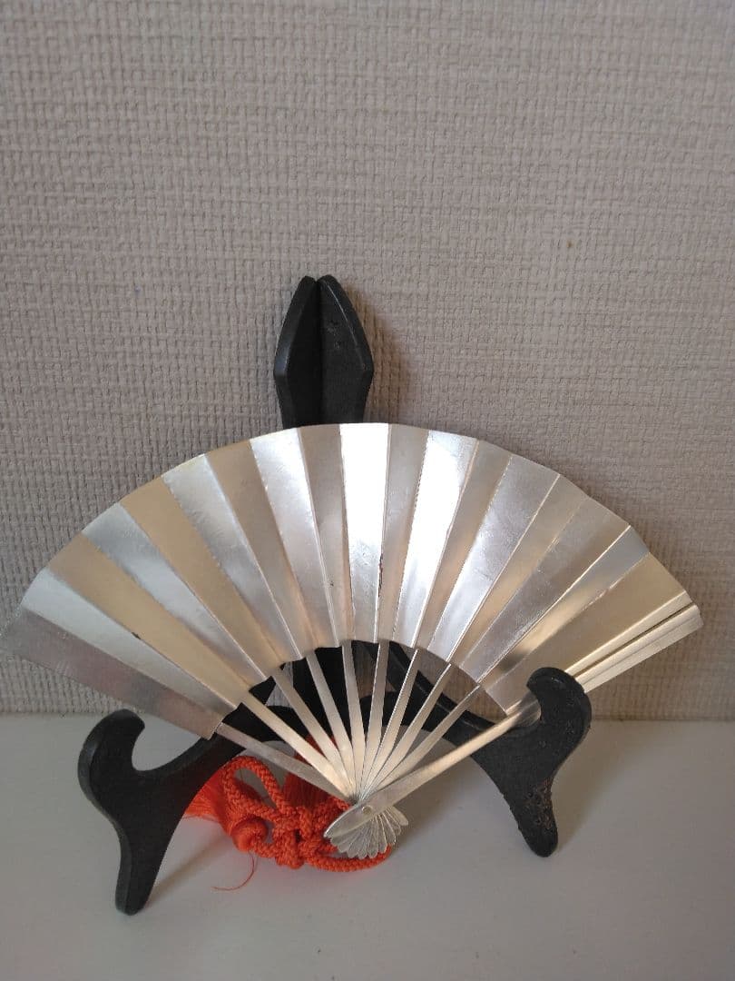 純銀　扇子