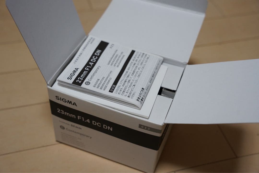 レンズ(単焦点) SIGMA 23mm F1.4 DC DN