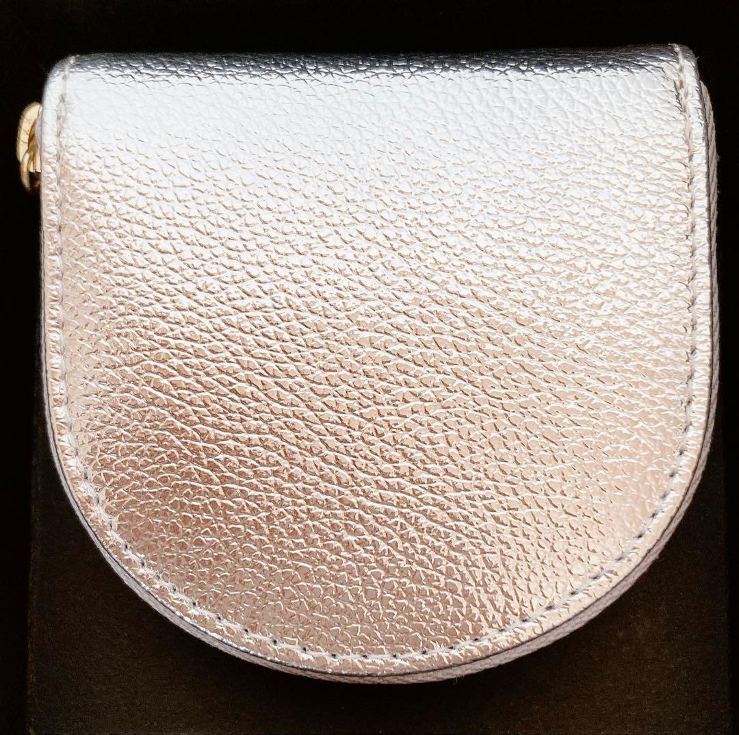 【新品未使用】皇居財布　ケース　小銭入れ　シルバー