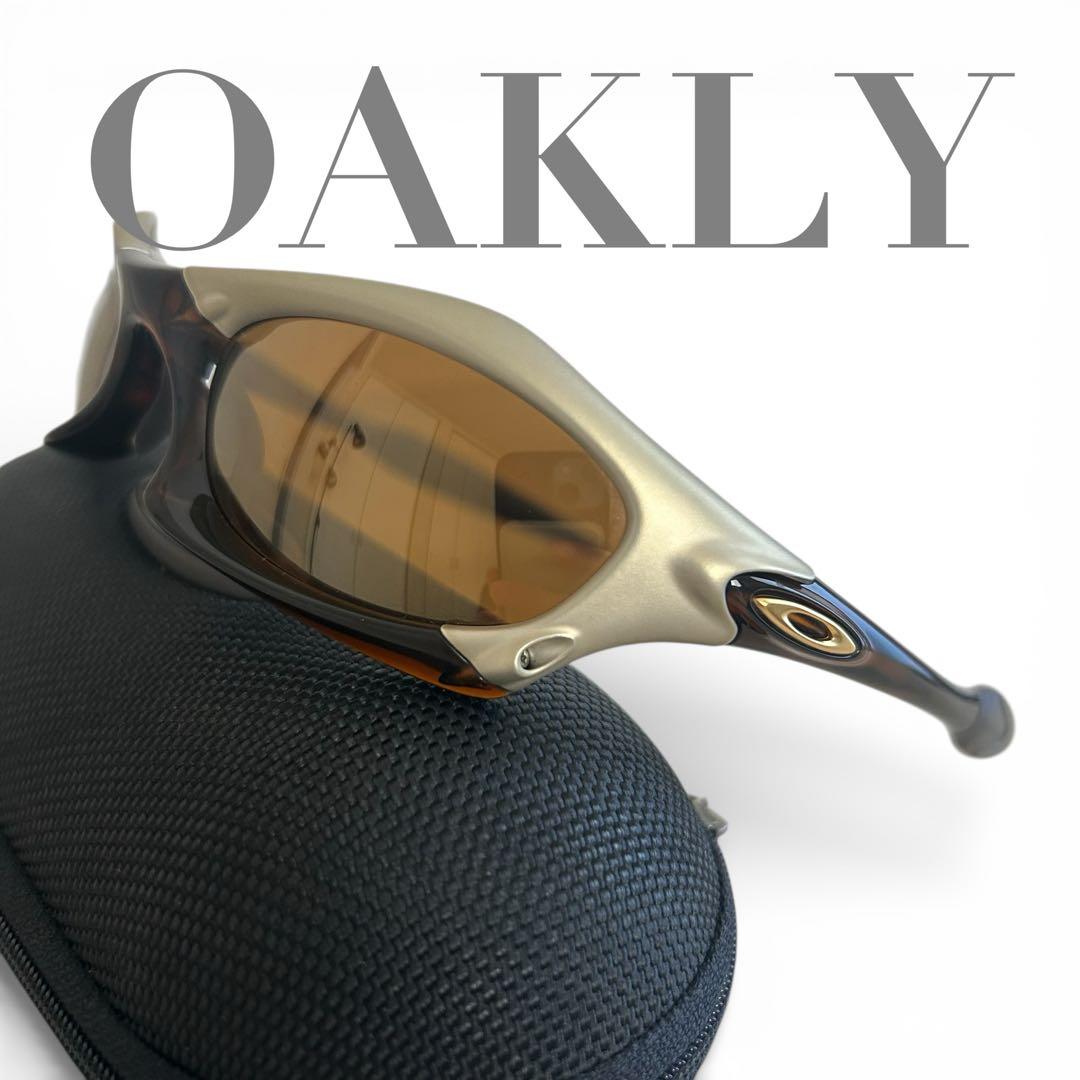 【極美品】 OAKLY SPLICE USA メンズ サングラス ヴィンテージ