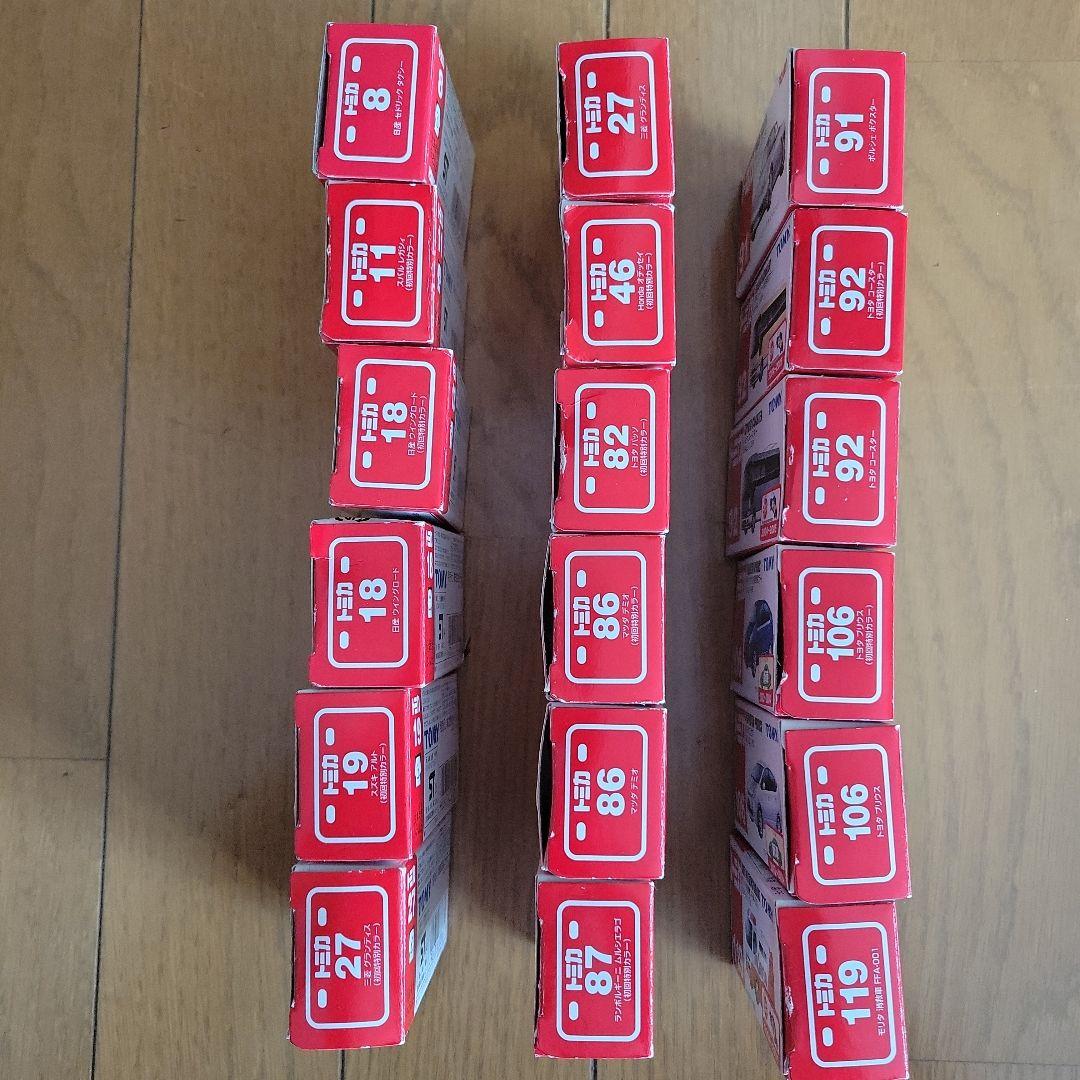 トミカ ミニカー 18種セット