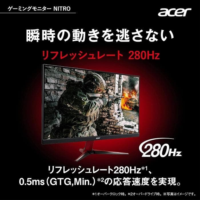 新品未開封 Acer NITRO VG1 VG271Zbmiipx 27インチ