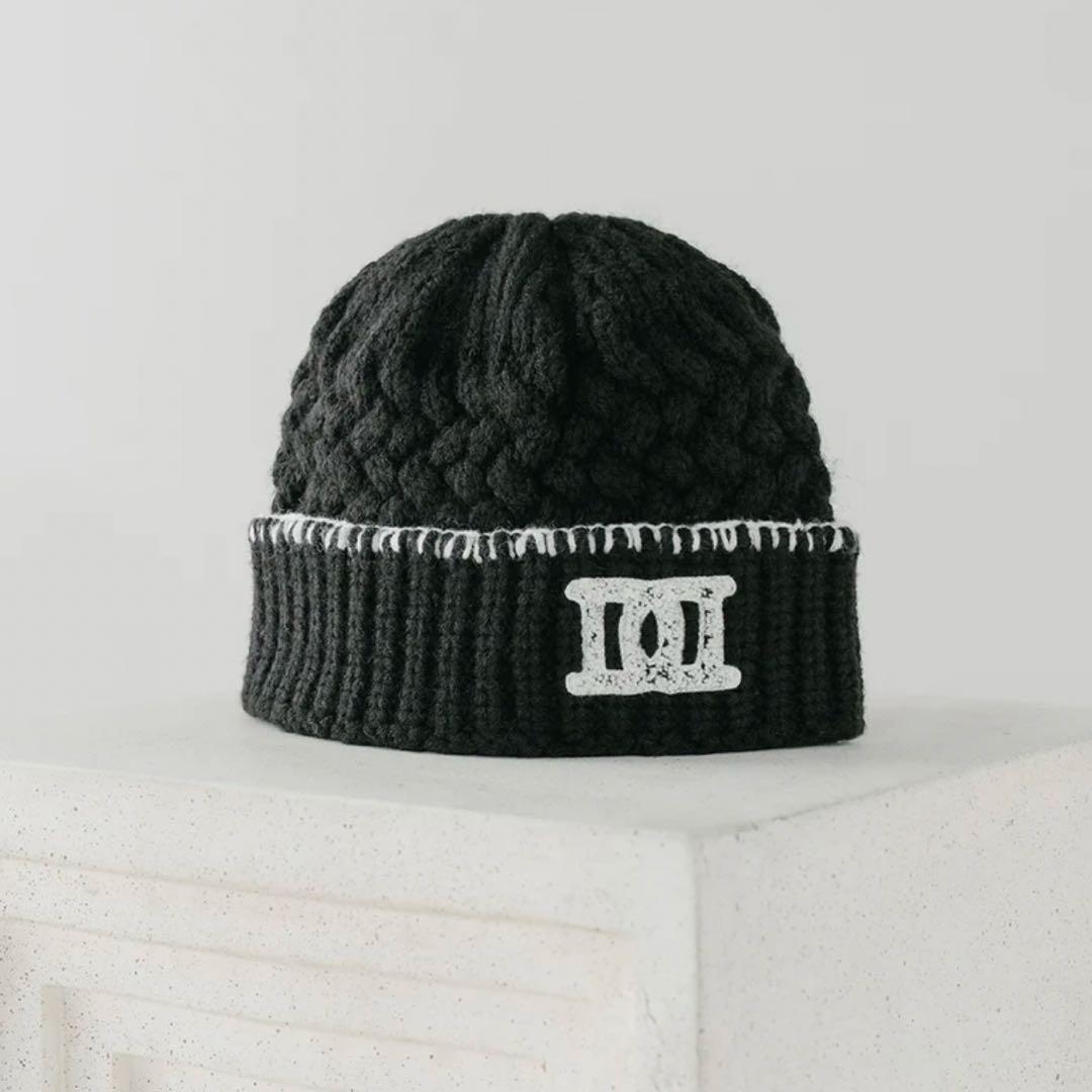 Darich DDロゴバスケットニットビーニー ブラック
