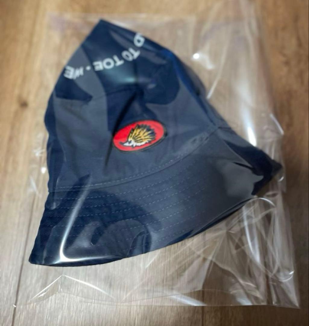 新品未使用　CLUBHAUS×HIIT クラブハウス　バケットハット　ネイビーL