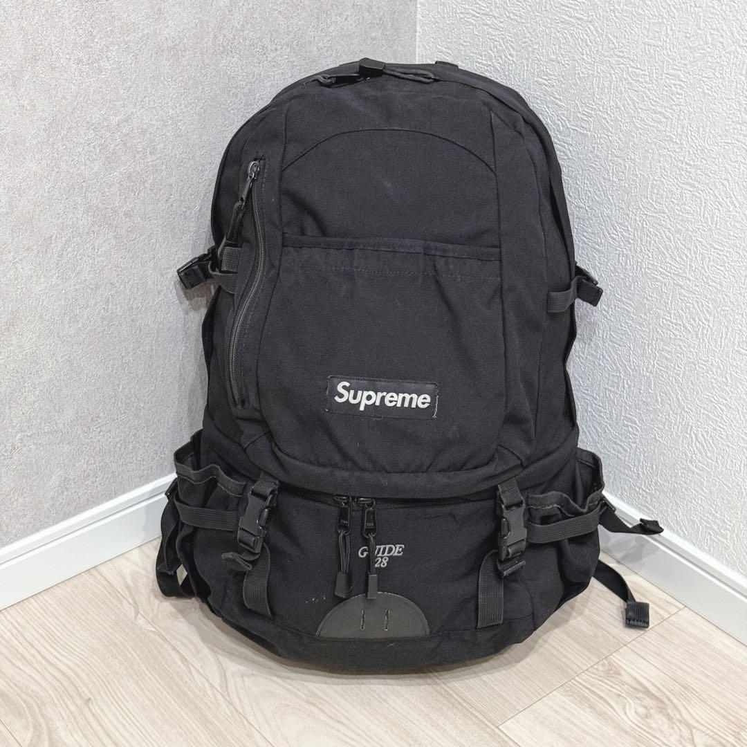 激レア★Supreme バックパック　2010ss　大容量　黒　旅行　リュック