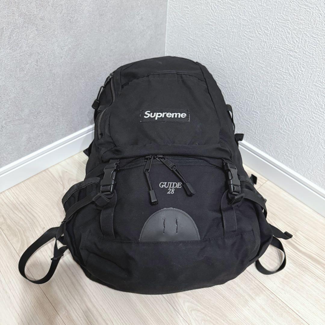 激レア★Supreme バックパック　2010ss　大容量　黒　旅行　リュック