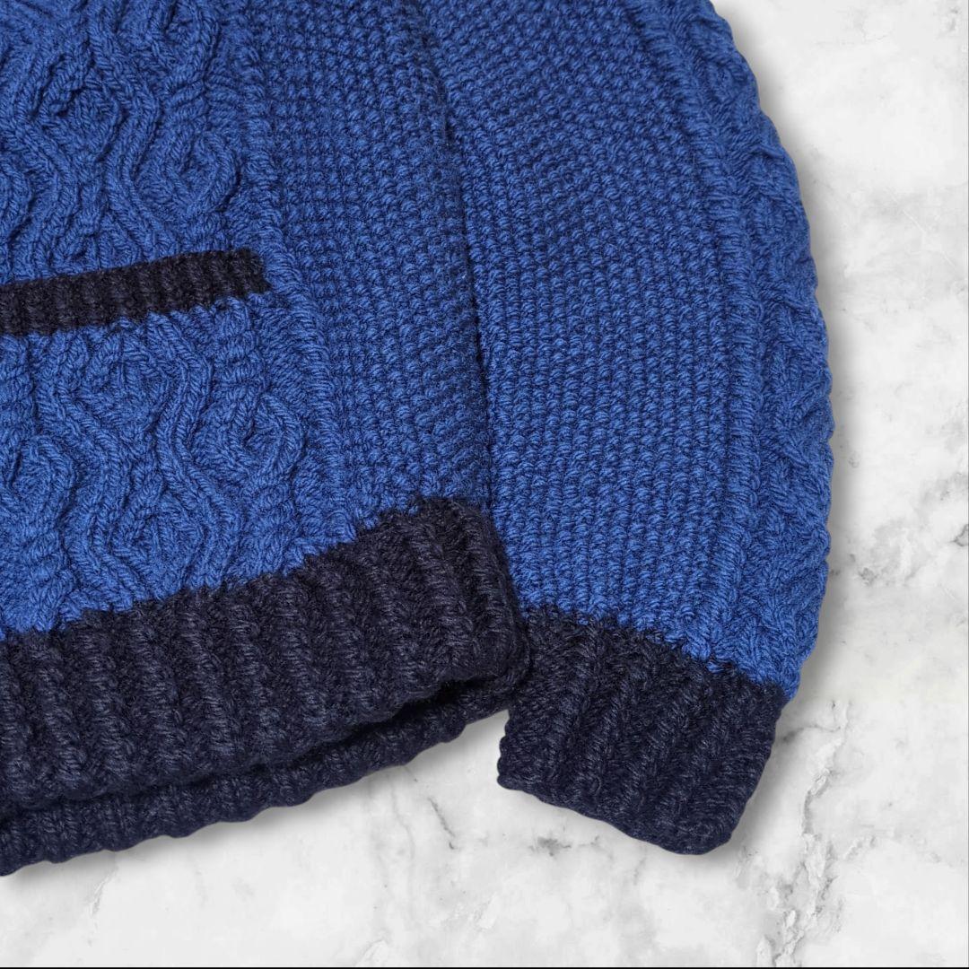 未使用品✨インバーアラン 茶タグ ニット カーディガン トゥモローランド別注