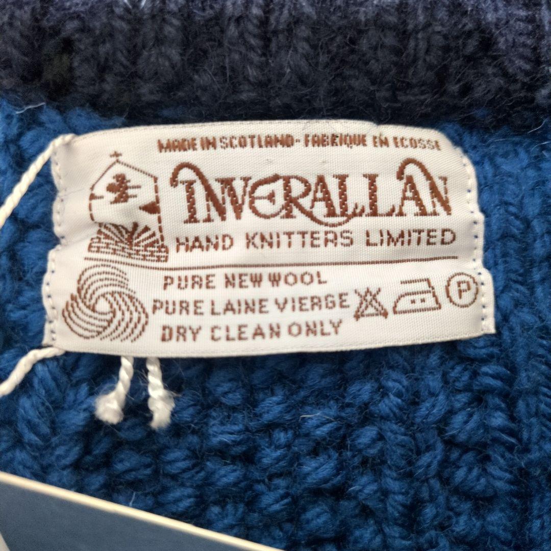 未使用品✨インバーアラン 茶タグ ニット カーディガン トゥモローランド別注