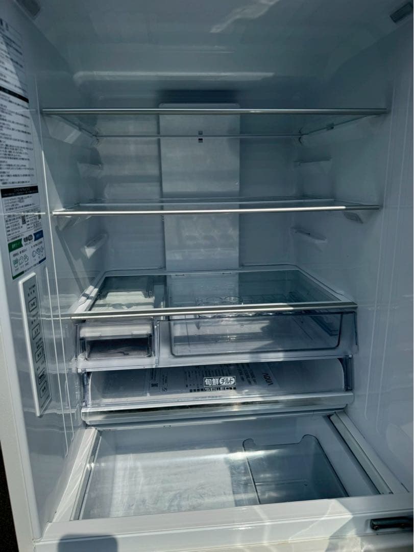 ④ AQUA アクア　AQR-VZ43N(W) 2022年製　冷凍冷蔵庫
