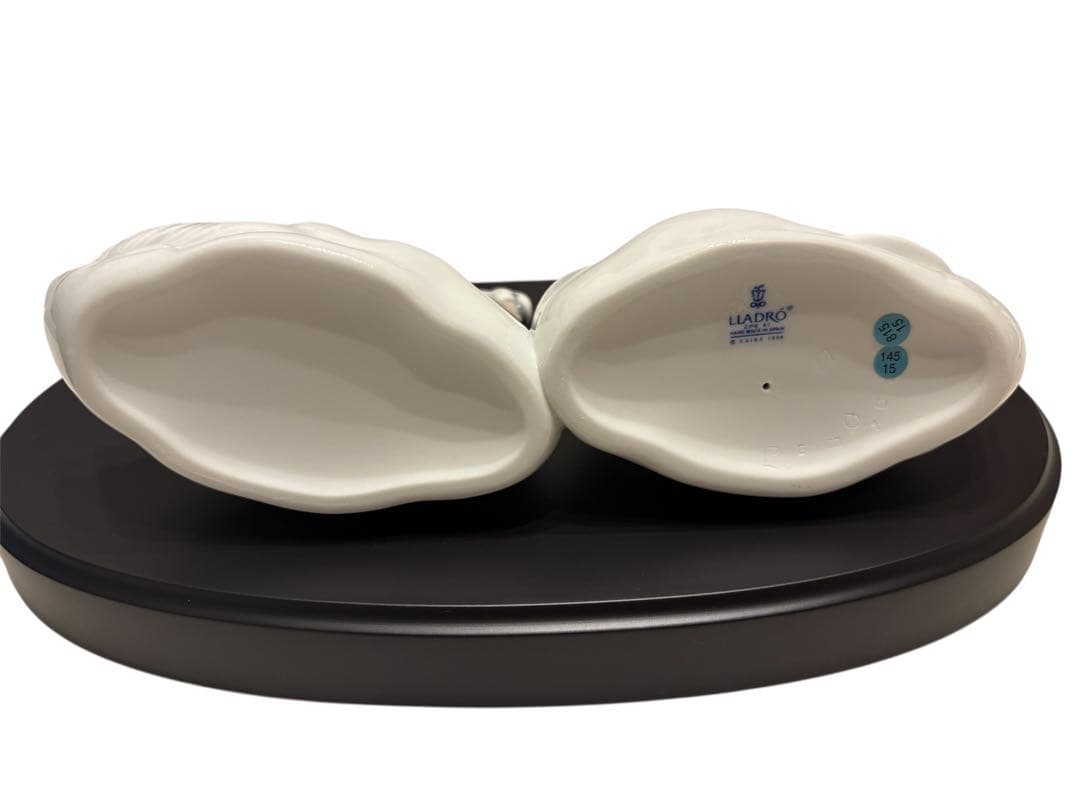 LLADRO リヤドロ 白鳥 エンドレスラブ フィギュリン 美品 元箱付 台付