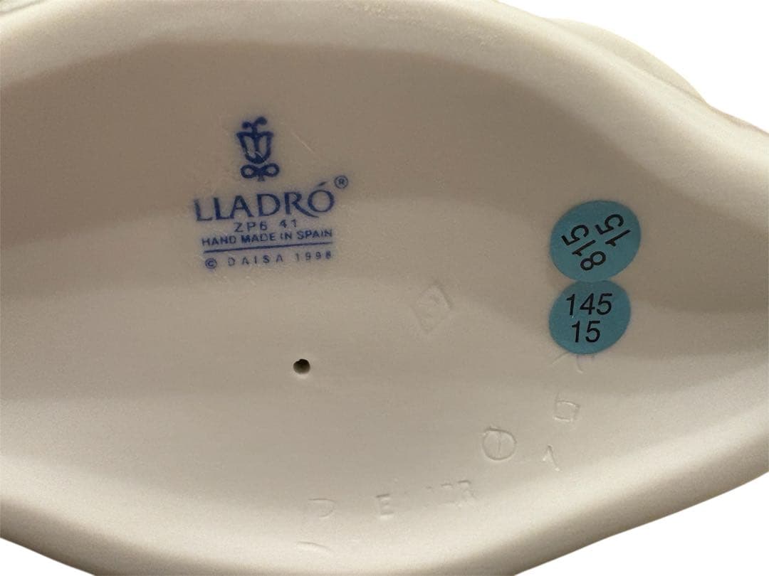 LLADRO リヤドロ 白鳥 エンドレスラブ フィギュリン 美品 元箱付 台付