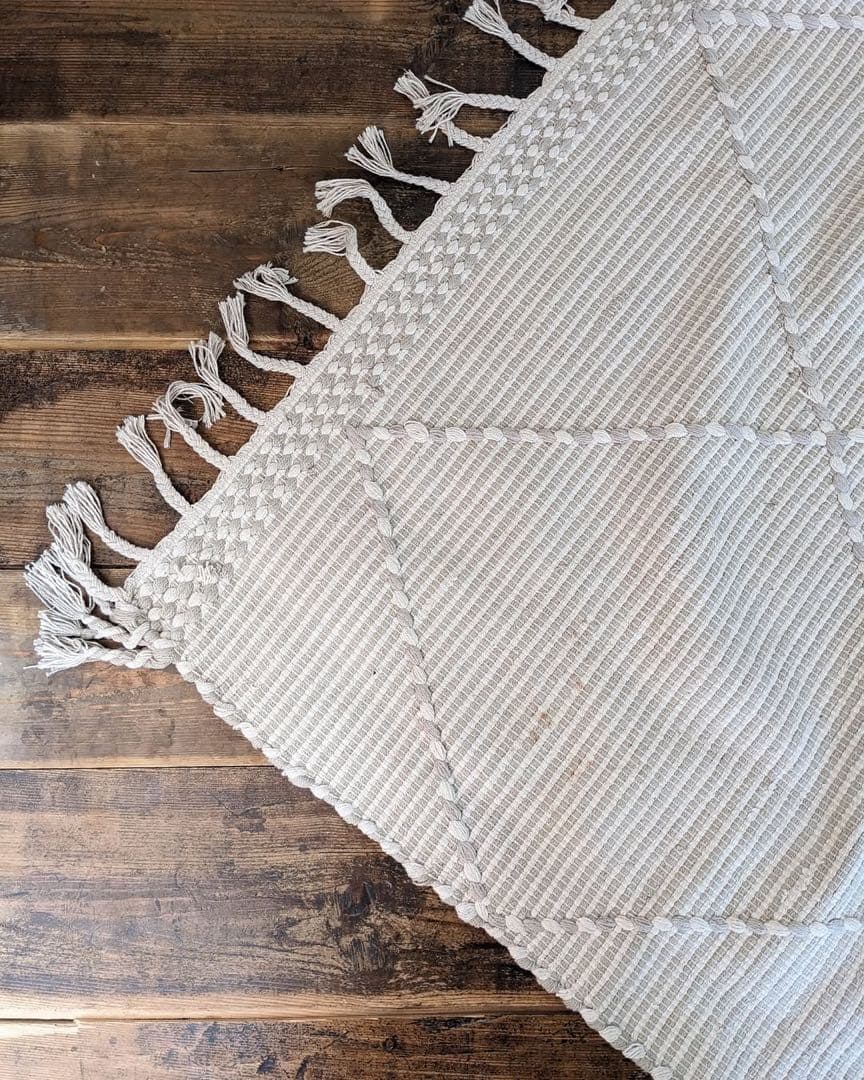 【なな】オーガニックコットン製 ラグ kave 