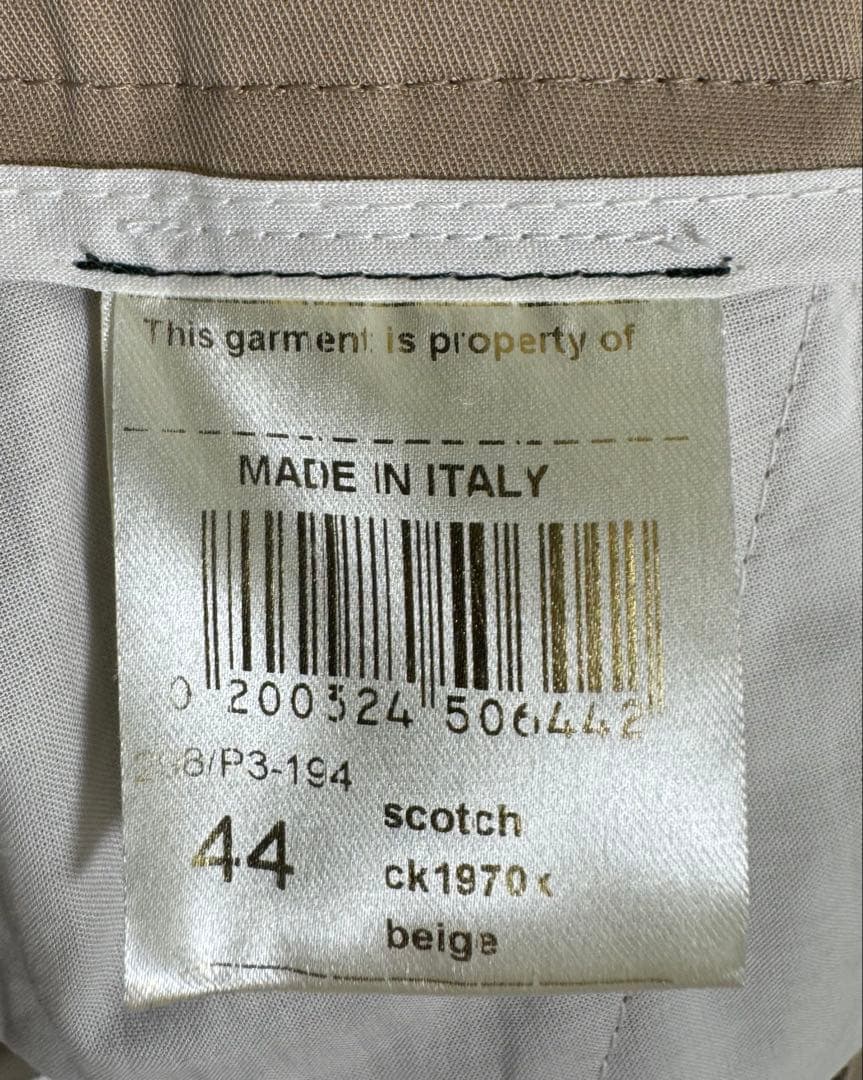 【未使用】BERWICH ベルウィッチ スコッチ コットン SCOTCH