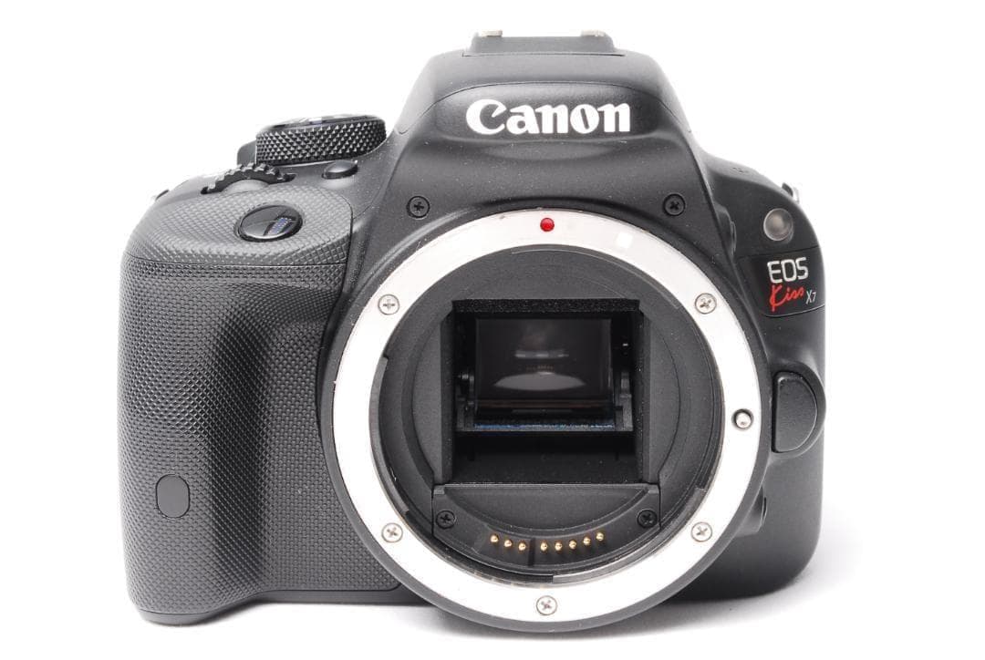 【新品級】Canon Kiss X7 Wレンズ スマホ 転送 初心者おススメ