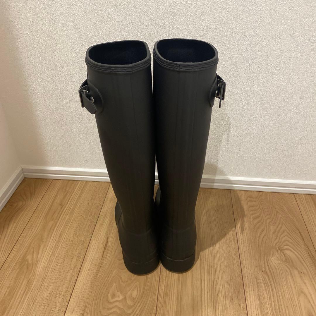 【断捨離中♡】HUNTER ブラック長靴 EU36 サイズ22〜22.5