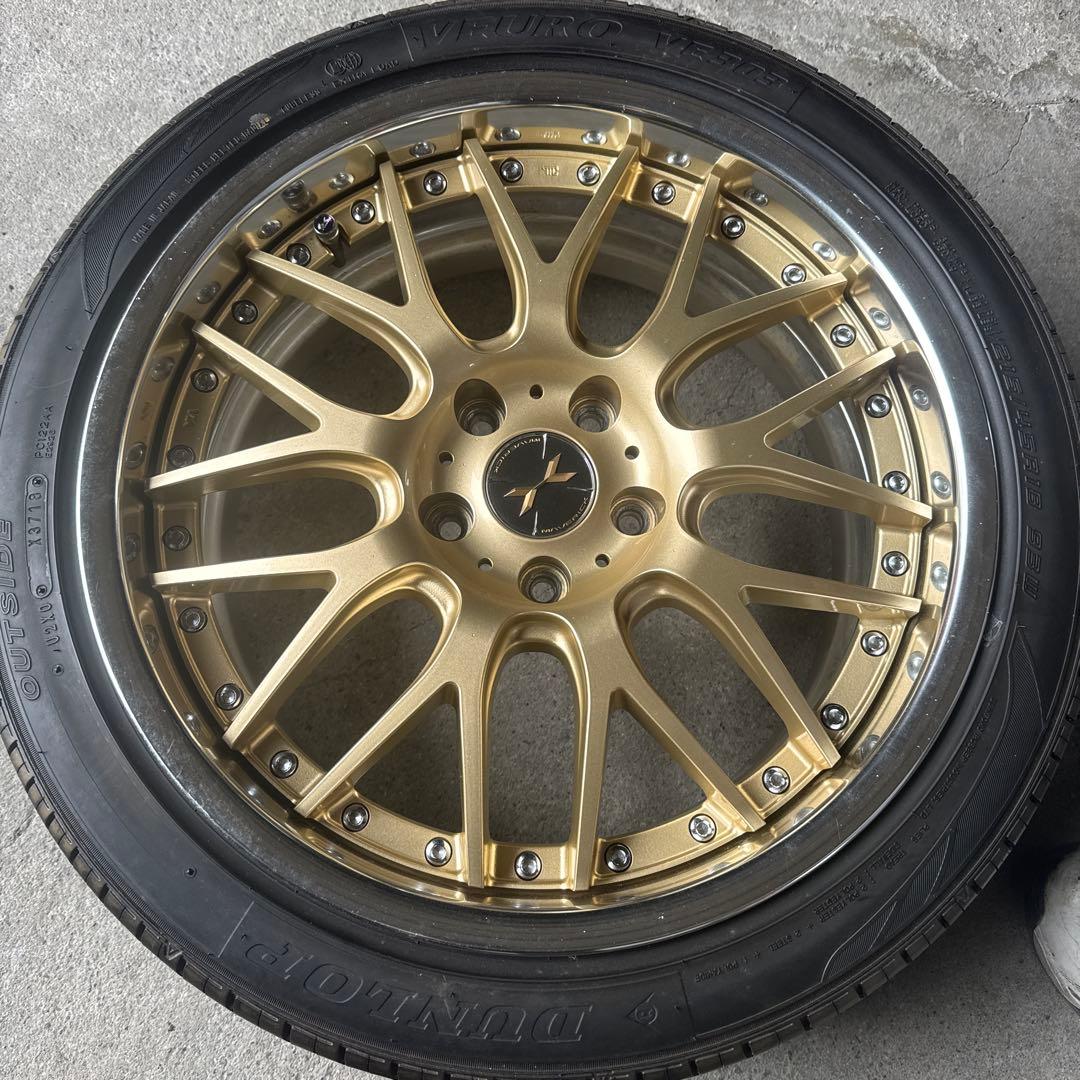 MARVEL ゴールド 215.45.R18 4本セット