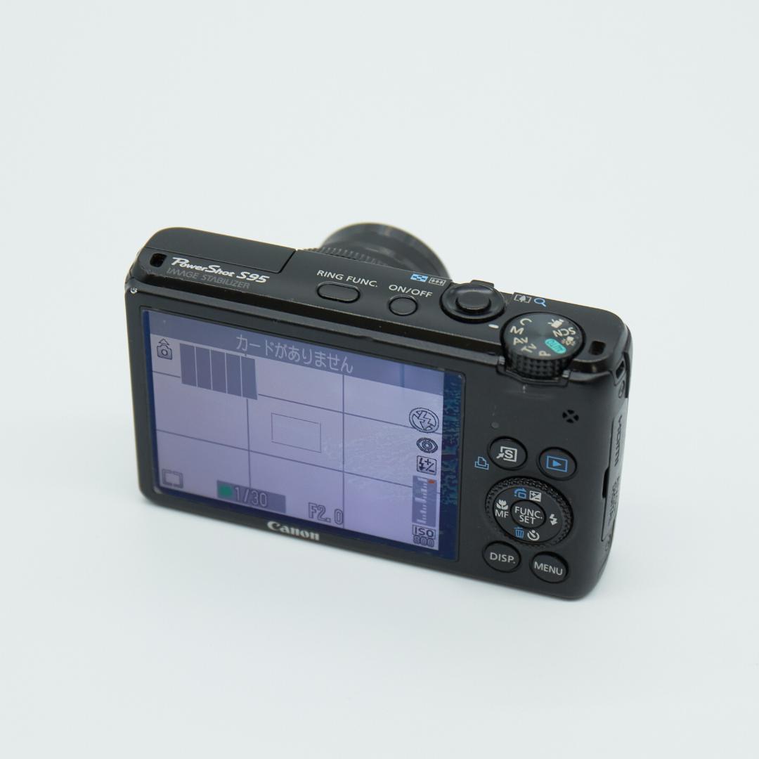 Canon PowerShot S95 元箱付 純正レザーケースセット