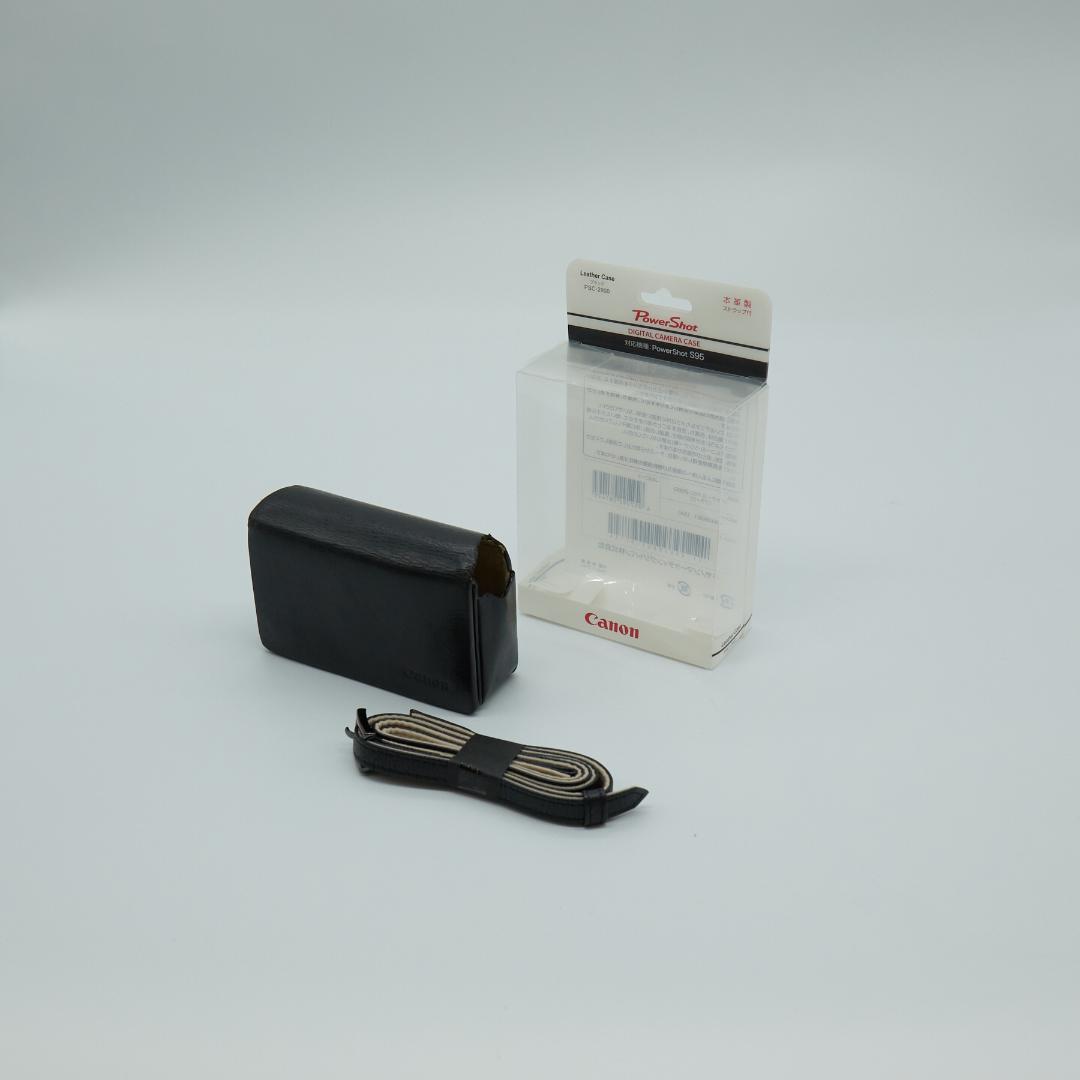 Canon PowerShot S95 元箱付 純正レザーケースセット