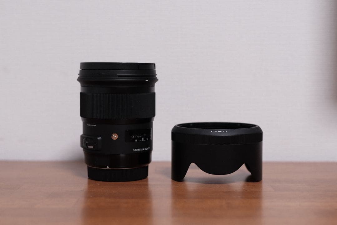 SIGMA 50mm F1.4 DG Artレンズ Canon用
