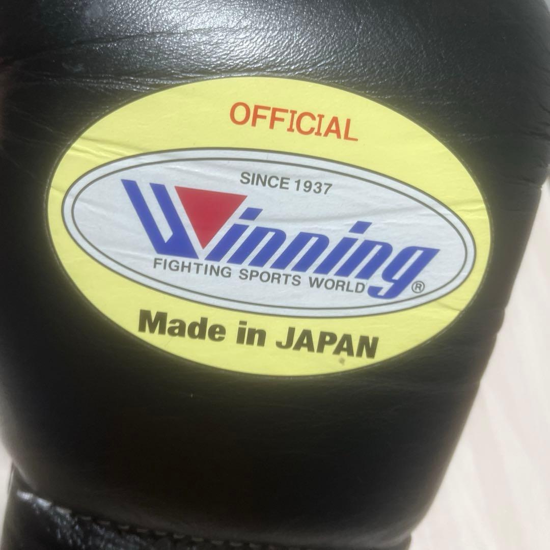 Winning ボクシンググローブ 8oz 紐タイプ
