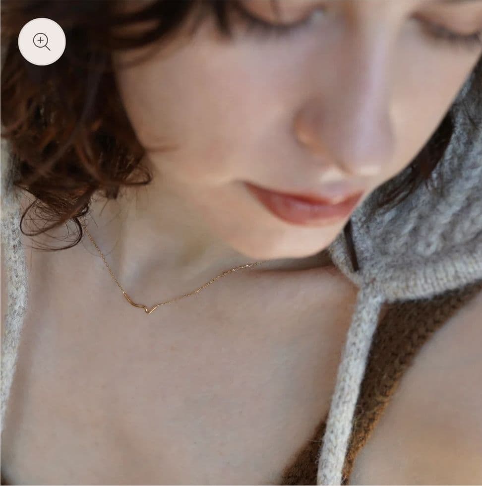 m*a様 bocca flow　ネックレス　保証書、ノベルティ付き