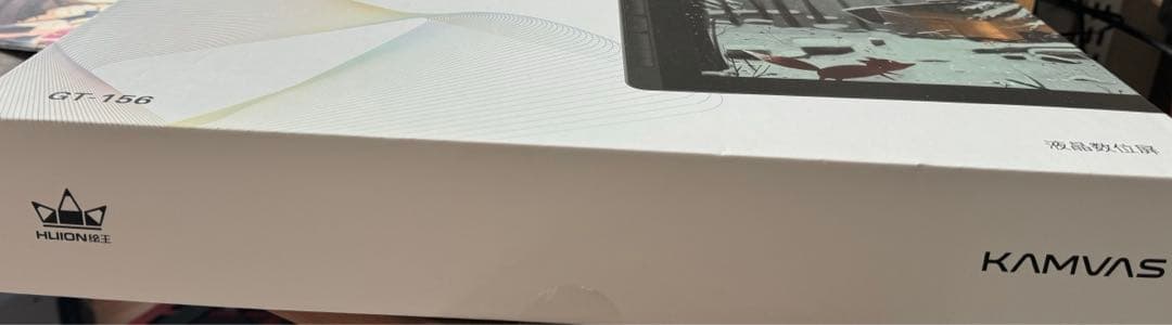 HUION Kamvas GT-156(2021)タブレット タッチ可 15.6