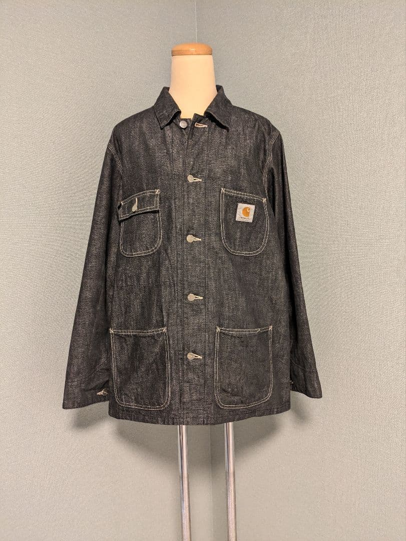 Carhartt ブラックデニム カバーオール　日本製　９０年代