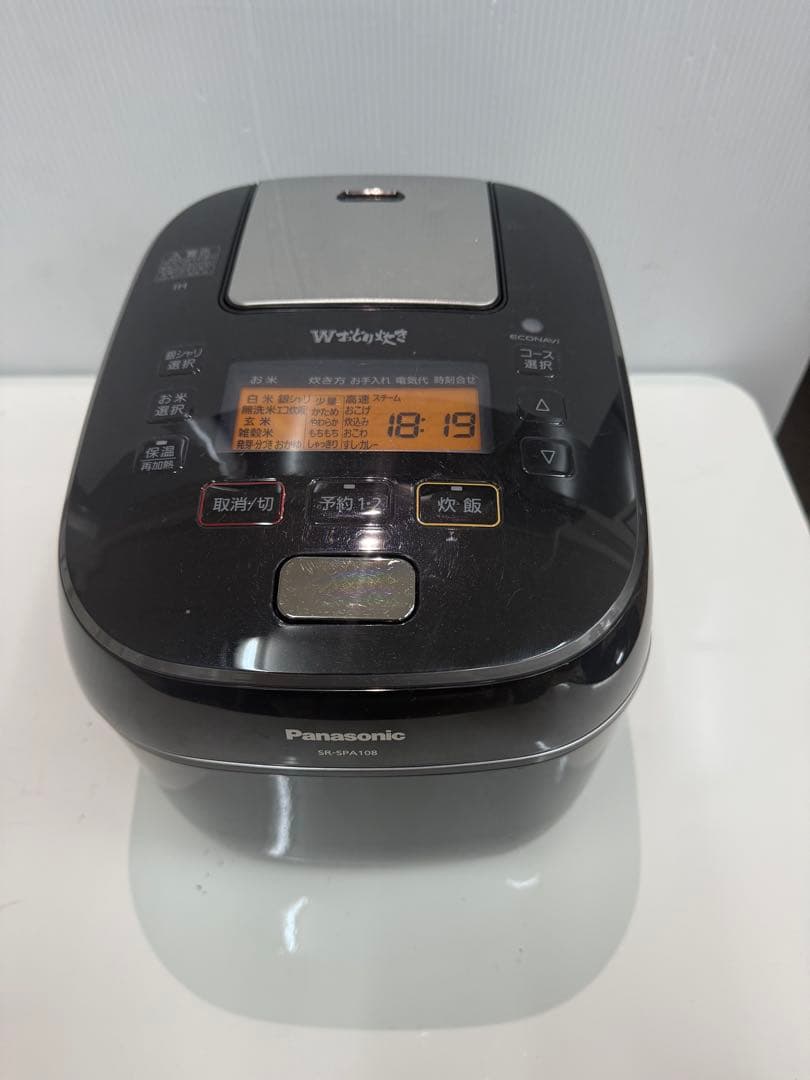 パナソニックスチーム&可変圧力IH炊飯ジャー