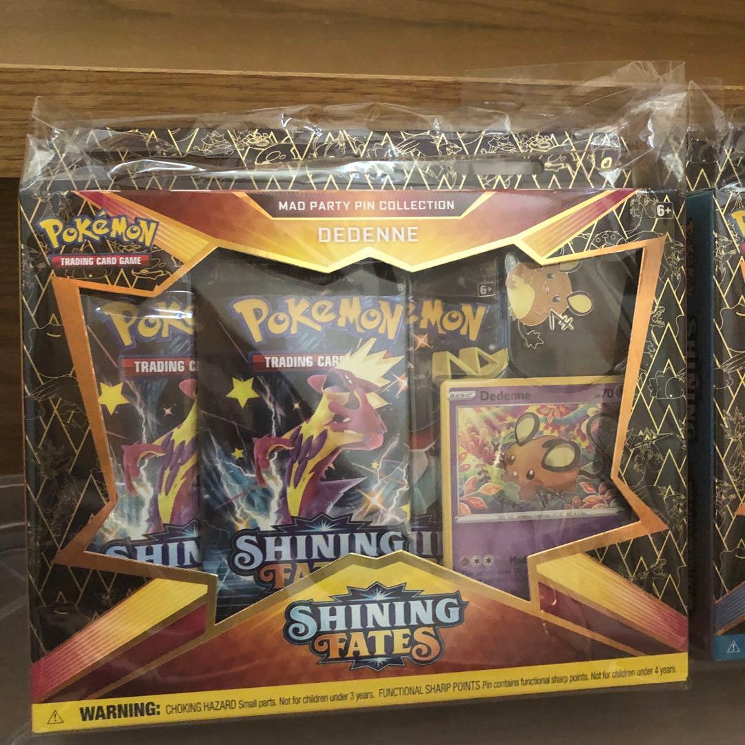 海外shining fates DEDENNE POLTEAGEIST 2つ