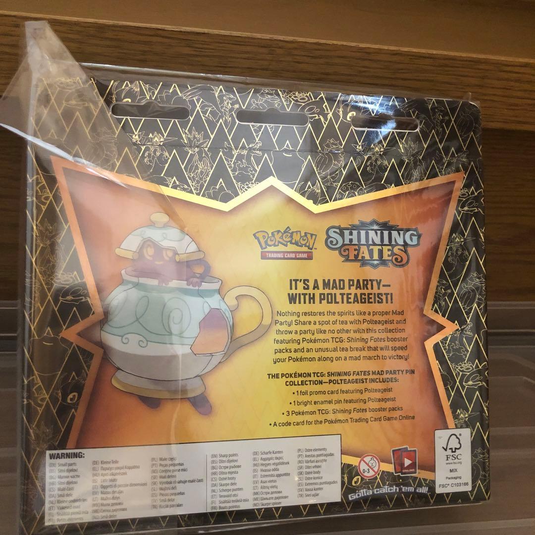 海外shining fates DEDENNE POLTEAGEIST 2つ