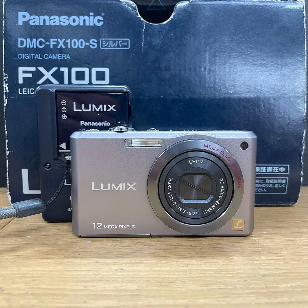 美品 動作品 Panasonic DMC-FX100 コンパクトデジタルカメラ