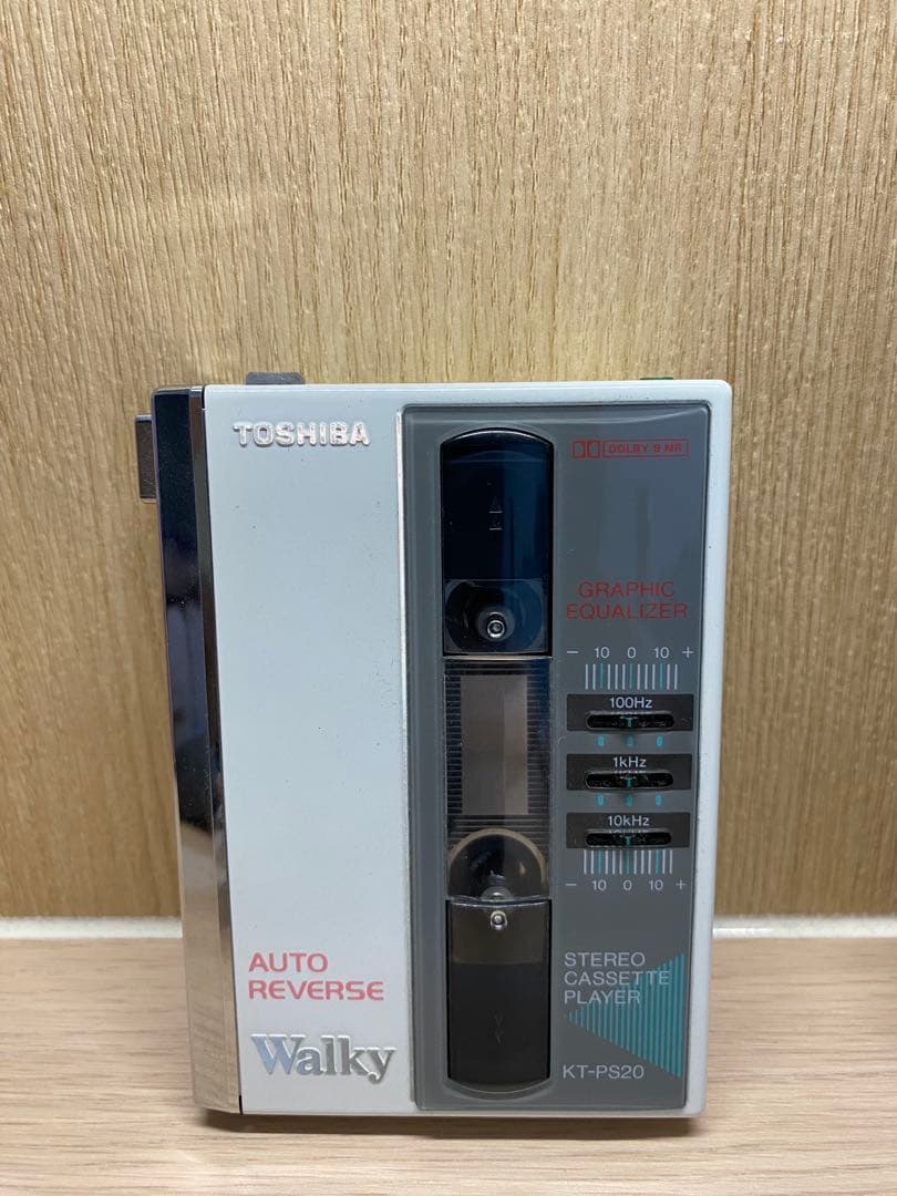 TOSHIBA カセットプレーヤー Walyk KY-PS20 専用付属品付