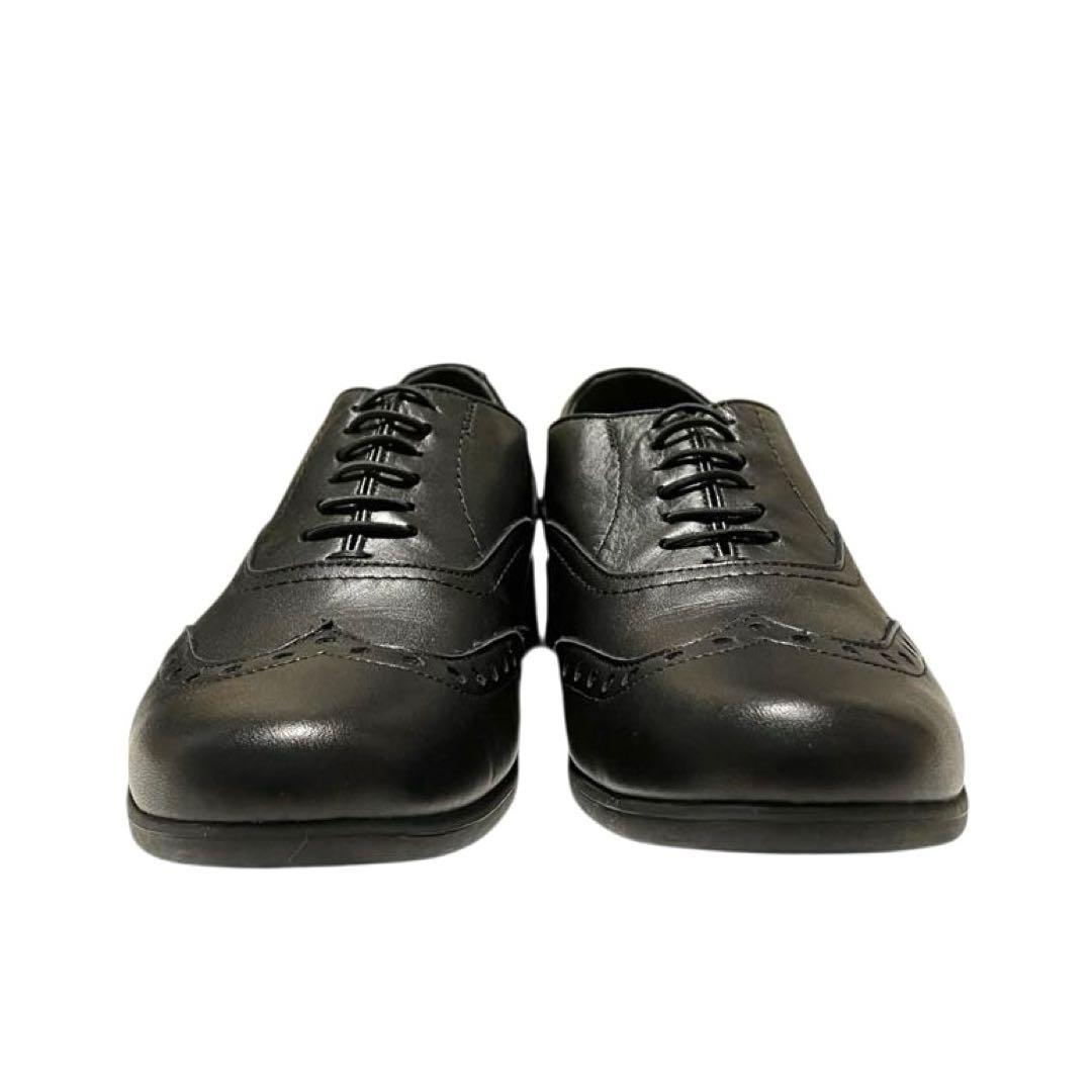 【新品同等品】◾️ショセ◾️トラベルシューズ◾️ウイングチップ◾️ビブラム◾️ブラック