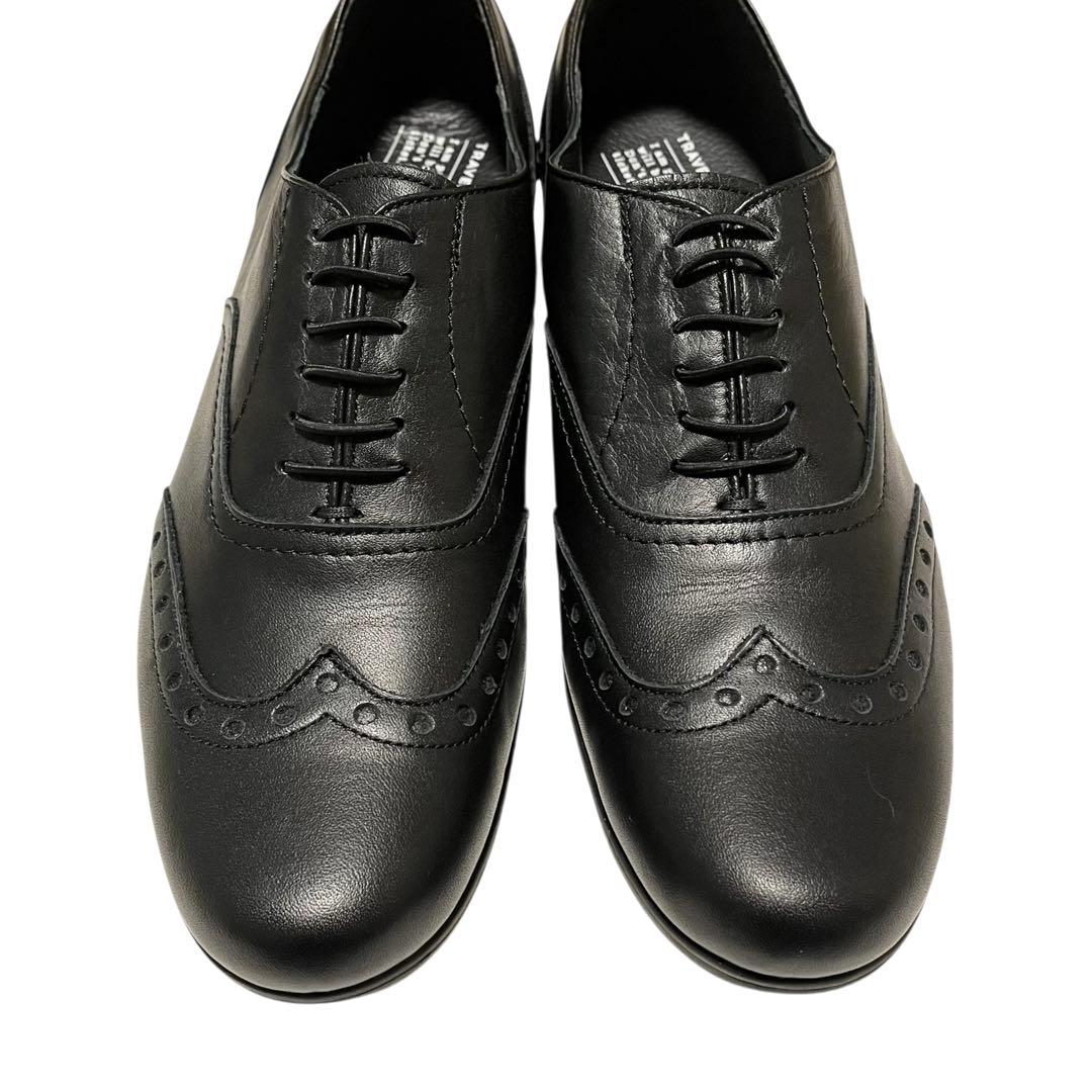 【新品同等品】◾️ショセ◾️トラベルシューズ◾️ウイングチップ◾️ビブラム◾️ブラック