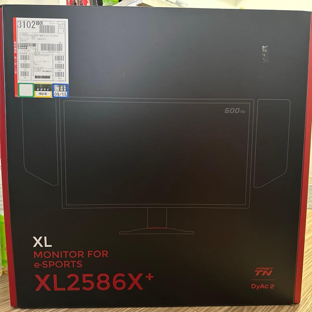BenQ Zowie XL2586X+ 600Hz TN モニター