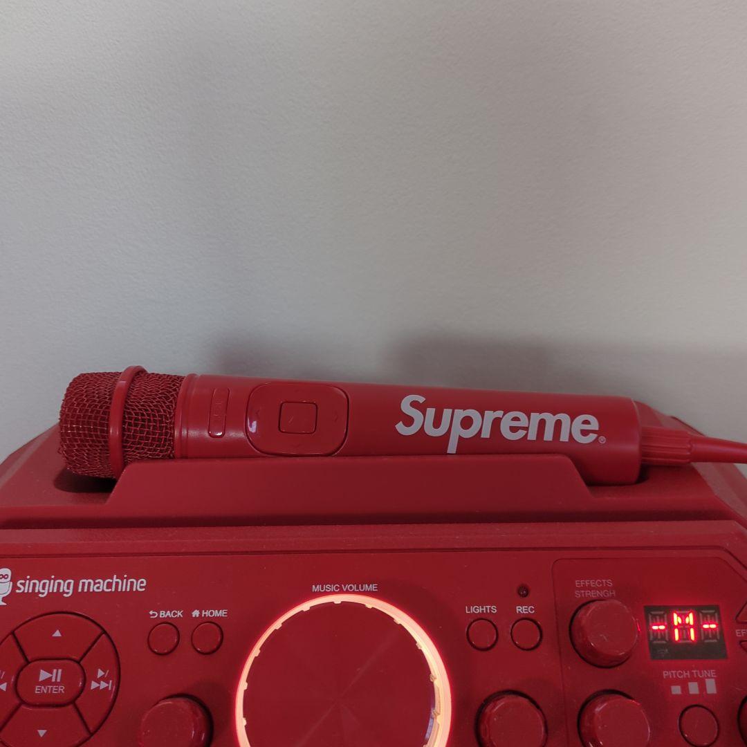 supreme スピーカー　カラオケマシーン　箱あり