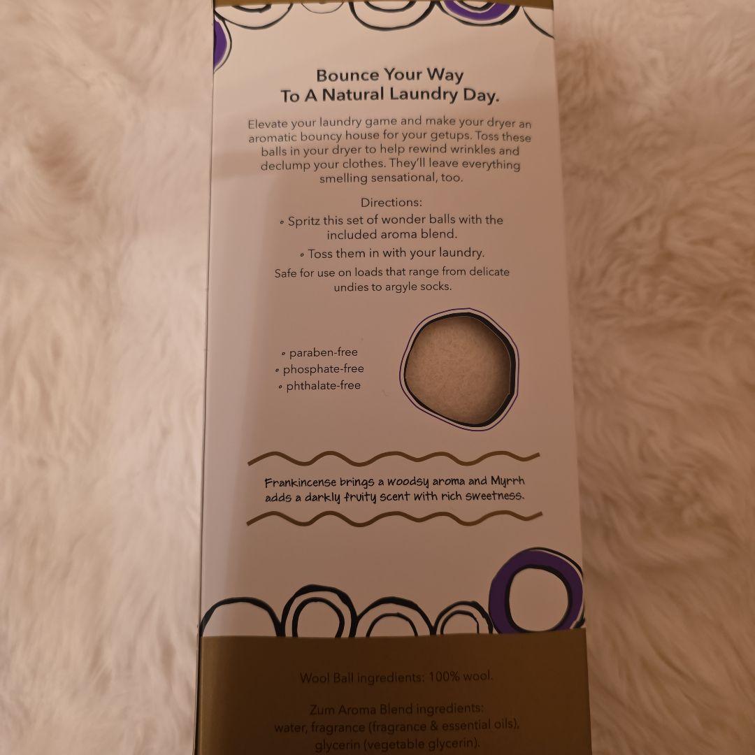 Zum laundry soap フランキンセンス & ミルラ 4点セット!