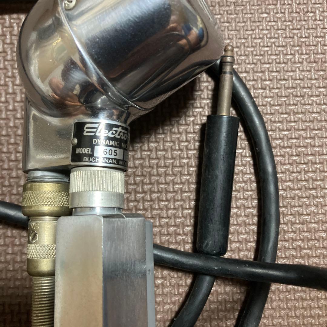 アンティークエレクトロボイスマイク、スタンド希少