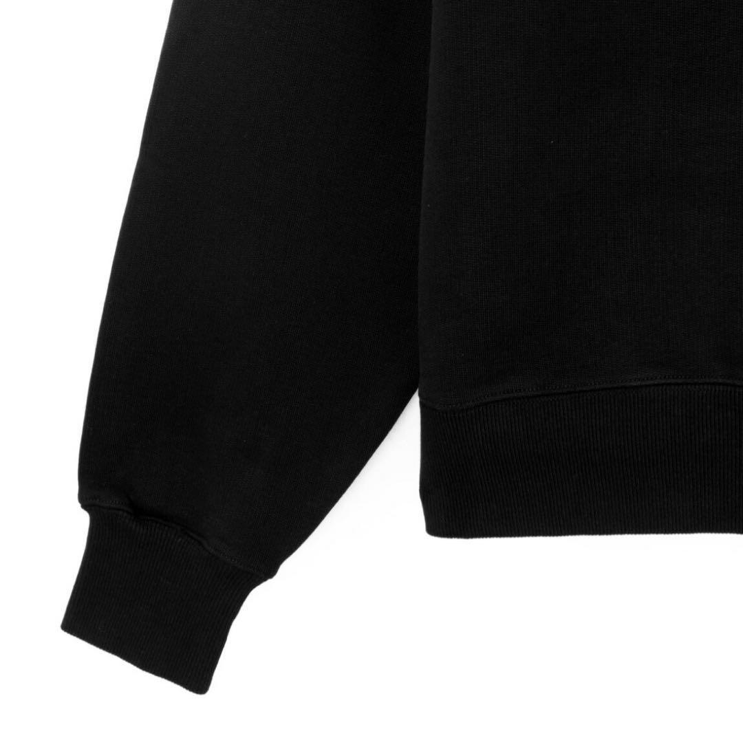 ラス１【新品未開封】アミパリスAmiParisスウェット トレーナーM黒ブラック