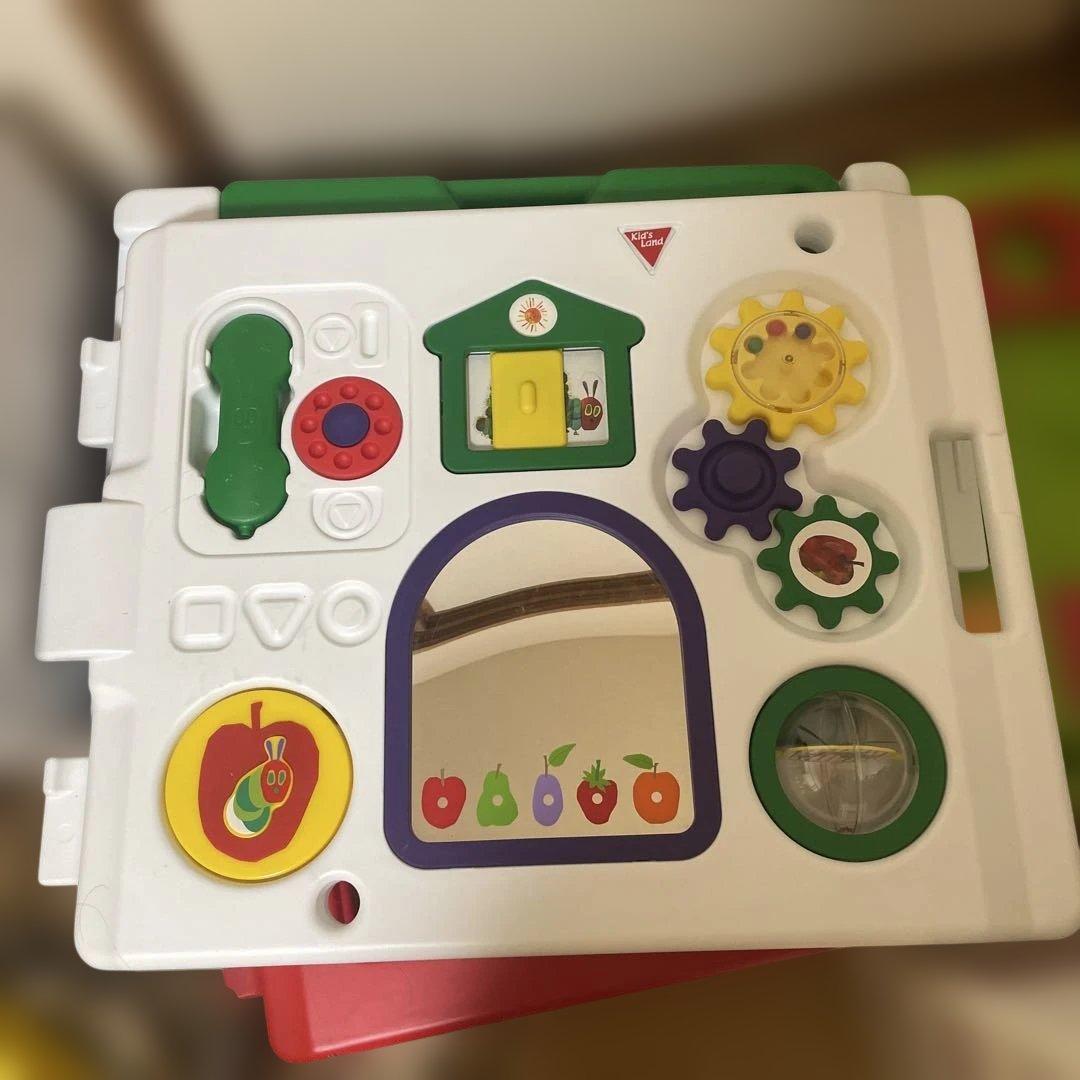 【美品】はらぺこあおむし　ベビージム　6枚➕拡張パネル2枚(全8枚)